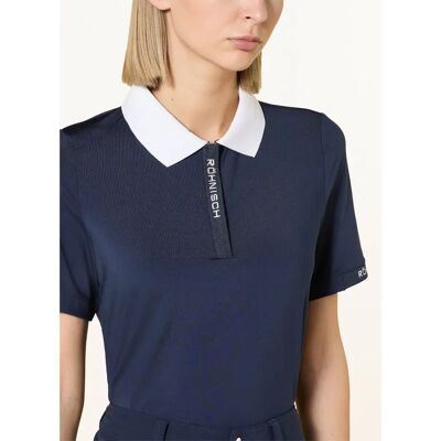 Röhnisch Abby Pique Damen Navy - M - Poloshirt Röhnisch Abby Pique Damen Navy - M - Poloshirt
