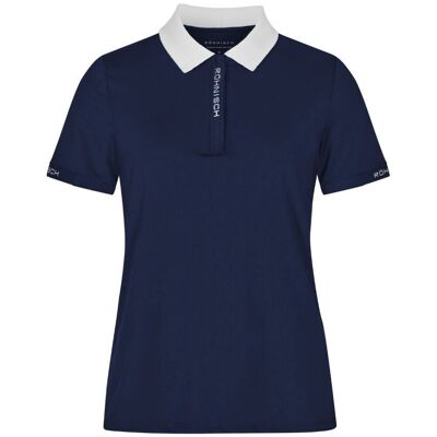 Röhnisch Abby Pique Marine Polo - Poloshirt Röhnisch Abby Pique Marine Polo - Poloshirt