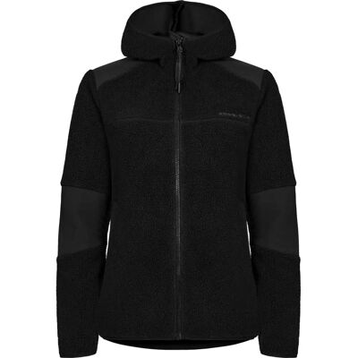 Röhnisch Wazzi Pile Hoodie - Svart - Huvtröja Röhnisch Wazzi Pile Hoodie - Svart - Huvtröja