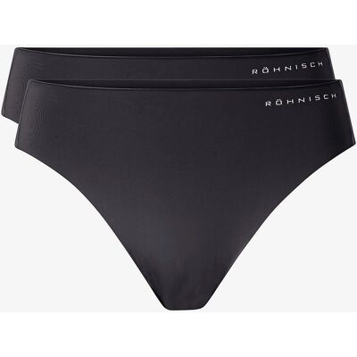 Röhnisch Stringtruser Active String 2-pakning - Svart - Kvinne 38 - Undertøy Röhnisch Stringtruser Active String 2-pakning - Svart - Kvinne 38 - Undertøy