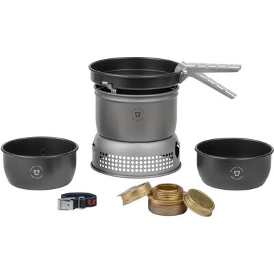 Trangia Kompakt Ultralight Camping Stove Set - 27-5 HA - Lett Aluminium Trangia Kompakt Ultralight Camping Stove Set - 27-5 HA - Lett Aluminium
