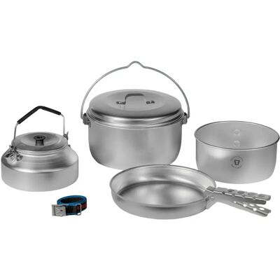 Zestaw kempingowy Trangia 24 - Aluminium, 4 sztuki, Lekki Zestaw kempingowy Trangia 24 - Aluminium, 4 sztuki, Lekki