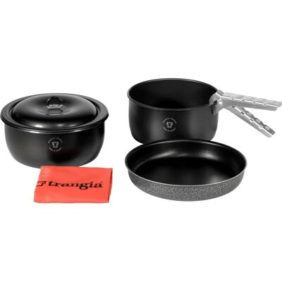 Set de vaisselle de camping Trangia Tundra III - Antiadhésif, pour 2 personnes - Publicité Set de vaisselle de camping Trangia Tundra III - Antiadhésif, pour 2 personnes - Publicité