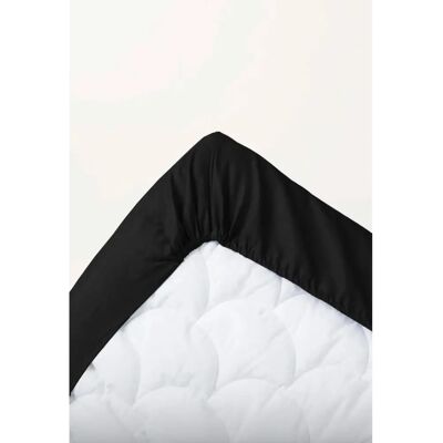 Jotex ZACK Økologisk bomull Fitted Sheet - Svart - Produktkategori Jotex ZACK Økologisk bomull Fitted Sheet - Svart - Produktkategori