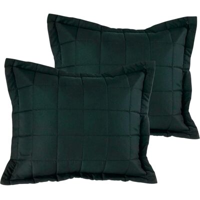 Housses de Coussins Matilda Noires, 2 Pièces Housses de Coussins Matilda Noires, 2 Pièces