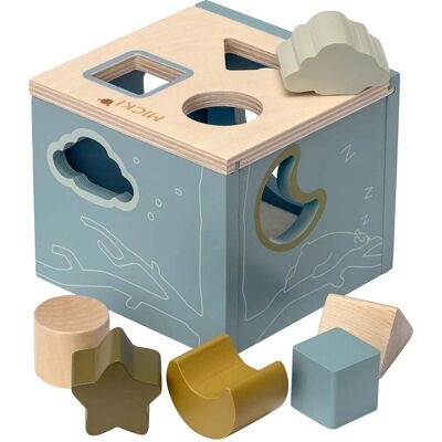 Micki Blauer Formen Sortierkasten - Shape Sorter Micki Blauer Formen Sortierkasten - Shape Sorter
