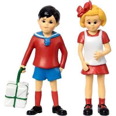 Glow2B Pippi Longstrømpe: Tommy & Annika Set - 3 deler Glow2B Pippi Longstrømpe: Tommy & Annika Set - 3 deler