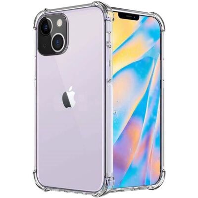Caseonline Läpinäkyvä iskunkestävä kuori iPhone 13 Mini Caseonline Läpinäkyvä iskunkestävä kuori iPhone 13 Mini