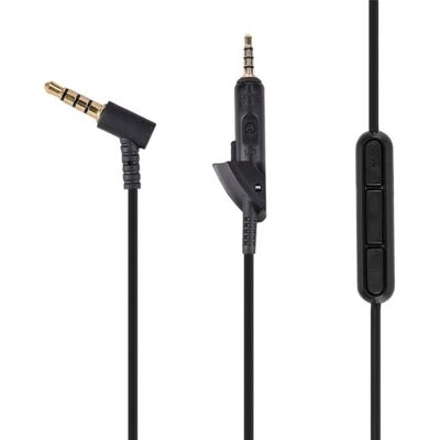 Caseonline Bose QuietComfort 15 kuulokekäytön kaapeli - Musta Caseonline Bose QuietComfort 15 kuulokekäytön kaapeli - Musta