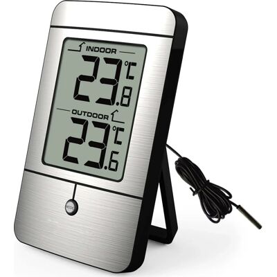 TERMOMETERFABRIKEN - Modell ej specificerad - Digitalt inomhus- och utomhustermometer TERMOMETERFABRIKEN - Modell ej specificerad - Digitalt inomhus- och utomhustermometer