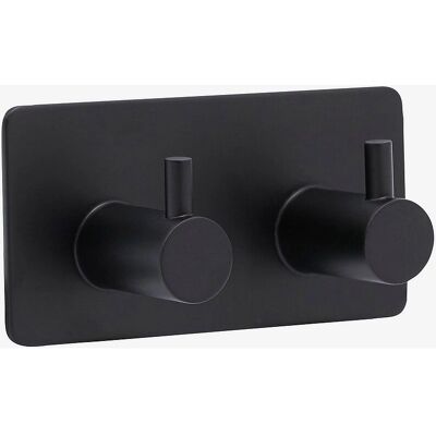 Beslag Design - Base 220 - 2 Kroker - Svart - Kroker Beslag Design - Base 220 - 2 Kroker - Svart - Kroker