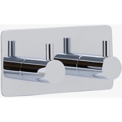 Beslag Design - Base 220 - 2 Kroker - Krom - Krokk Beslag Design - Base 220 - 2 Kroker - Krom - Krokk