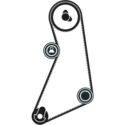 SKF Ajoitusremmi Sarja - Musta, 25mm, 151 HAMMASTA - Soveltuu VW/SEAT SKF Ajoitusremmi Sarja - Musta, 25mm, 151 HAMMASTA - Soveltuu VW/SEAT