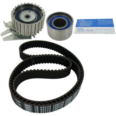 Kit curea de distribuție SKF - 168 dinți, Negru - Fiat, Lancia, Alfa Romeo Kit curea de distribuție SKF - 168 dinți, Negru - Fiat, Lancia, Alfa Romeo
