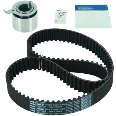 SKF Välijännitemän ja hihnapyörän setti - 109 hammasta, 25mm - Mitsubishi, Suzuki, DAEWOO SKF Välijännitemän ja hihnapyörän setti - 109 hammasta, 25mm - Mitsubishi, Suzuki, DAEWOO