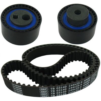 Set curele de distribuție SKF - Profil cu dinți rotunzi - 144 dinți - Negru - Curea de distribuție pentru mașină Set curele de distribuție SKF - Profil cu dinți rotunzi - 144 dinți - Negru - Curea de distribuție pentru mașină