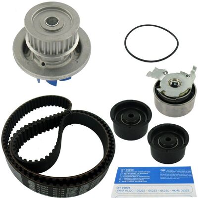 SKF Vesipumppu & Jakohihnasetti - Vesipumppu, Hihna, Opel Astra F SKF Vesipumppu & Jakohihnasetti - Vesipumppu, Hihna, Opel Astra F
