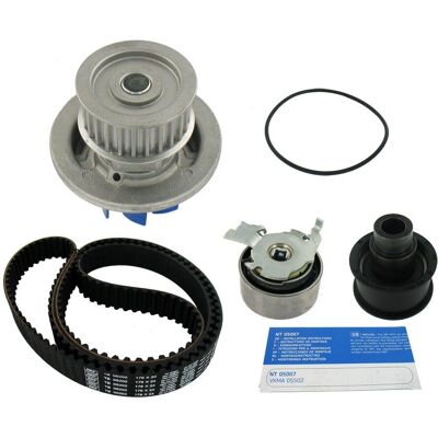 SKF Wasserpumpe & Zahnriemen-Kit - Wasserpumpe, Kunststoff, 24mm, 176 Zähne SKF Wasserpumpe & Zahnriemen-Kit - Wasserpumpe, Kunststoff, 24mm, 176 Zähne