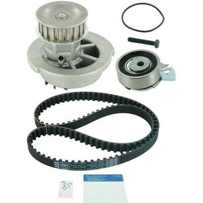 SKF Vesipumppu & jakohihna - Vesipumppu, 111 hammasta, teräksinen impeller SKF Vesipumppu & jakohihna - Vesipumppu, 111 hammasta, teräksinen impeller