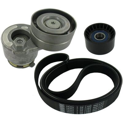 SKF VKMA 36037 Conjunto de correias trapeciais para Renault Laguna II, Nissan Primera, Duster - Conjunto de correias SKF VKMA 36037 Conjunto de correias trapeciais para Renault Laguna II, Nissan Primera, Duster - Conjunto de correias
