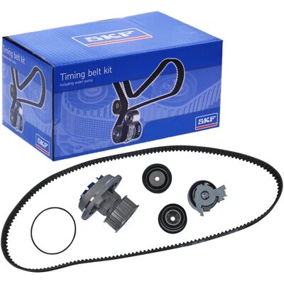 SKF Wasserpumpe & Zahnriemen-Kit - Wasserpumpe, 171 Zähne, Kunststoff SKF Wasserpumpe & Zahnriemen-Kit - Wasserpumpe, 171 Zähne, Kunststoff