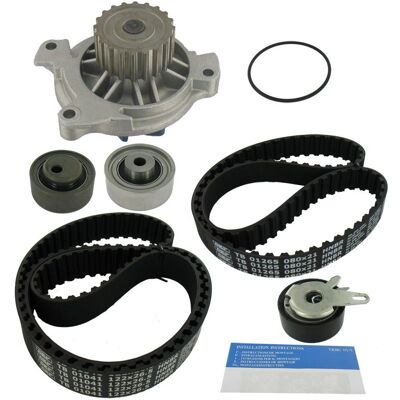 SKF Zbiornik wody i zestaw paska rozrządu VKMC 01265 - Pompa wody i pasek rozrządu SKF Zbiornik wody i zestaw paska rozrządu VKMC 01265 - Pompa wody i pasek rozrządu