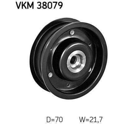 SKF VKM 38079 Kołek napinacza V-ribbed ремня - Mercedes, Chrysler, Bugatti SKF VKM 38079 Kołek napinacza V-ribbed ремня - Mercedes, Chrysler, Bugatti