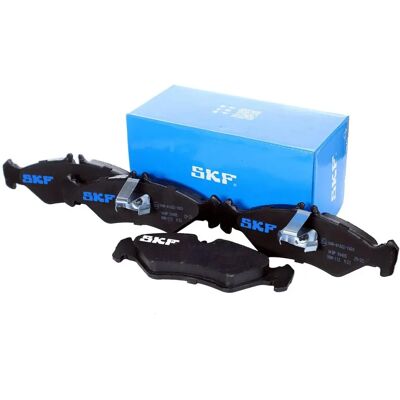 SKF VKBP 90485 Bromsbeläggningsset - Fram, 4 plattor, 16,6mm tjock, 141,4mm längd SKF VKBP 90485 Bromsbeläggningsset - Fram, 4 plattor, 16,6mm tjock, 141,4mm längd