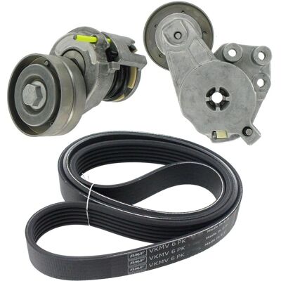 SKF Keilrippenriemen-Set - Passend für Audi, Seat, Skoda, VW, Hyundai, Kia, Citroën, BMW, Peugeot SKF Keilrippenriemen-Set - Passend für Audi, Seat, Skoda, VW, Hyundai, Kia, Citroën, BMW, Peugeot