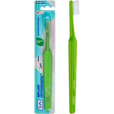 TePe Implant Ortho Toothbrush - Dental Implant & Orthodontic Care TePe Implant Ortho Toothbrush - Dental Implant & Orthodontic Care