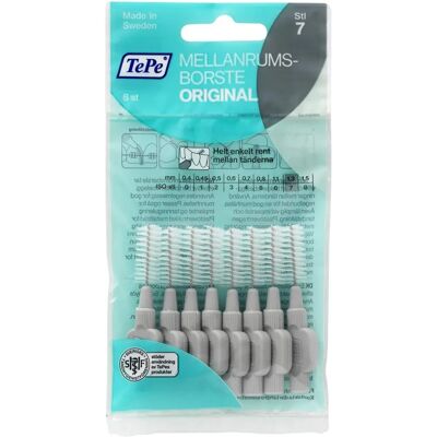 TePe Interdentalbürsten 1,3 mm grau (8 Stk.) TePe Interdentalbürsten 1,3 mm grau (8 Stk.)