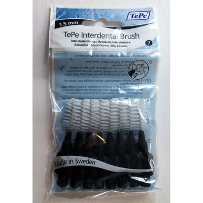 TePe Interdentalbürste Original 1,5 mm Schwarz (8 Stück) TePe Interdentalbürste Original 1,5 mm Schwarz (8 Stück)