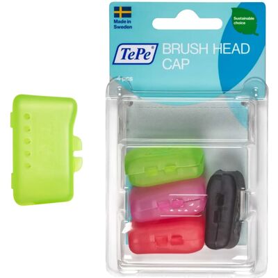 TePe Premium Tannbørstehodebeskyttere - 4 Pakker TePe Premium Tannbørstehodebeskyttere - 4 Pakker