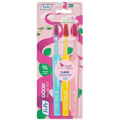 Escova de dentes macia Tepe Good Regular - Escova Escova de dentes macia Tepe Good Regular - Escova