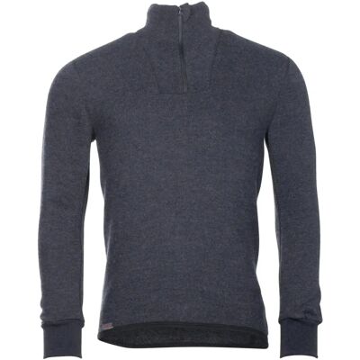 Woolpower - Protection 400 Zip Turtleneck - Grau - Midlayer Woolpower - Protection 400 Zip Turtleneck - Grau - Midlayer