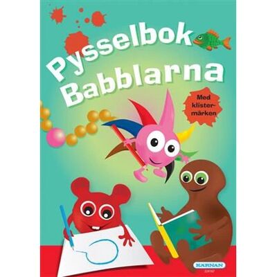Babblarna Målarbok - Färgglad, 24 sidor för barn Babblarna Målarbok - Färgglad, 24 sidor för barn