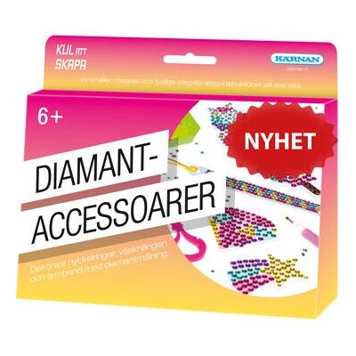 Kärnan Kreativ leksak - Diamantaccessoarer Kärnan Kreativ leksak - Diamantaccessoarer