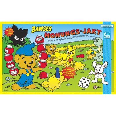 Kärnan Bamse Honungsjakt - Brädspel för Barn 5+ Kärnan Bamse Honungsjakt - Brädspel för Barn 5+