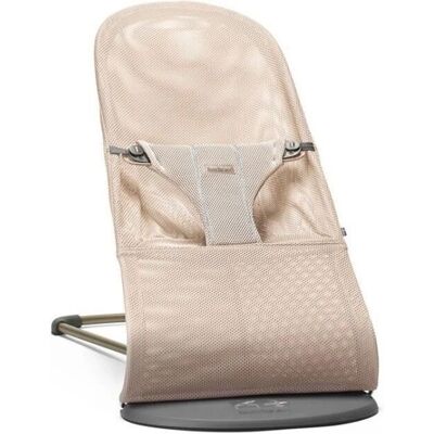 Hamac en maille BabyBjorn Bliss - Rose Perle - Balancelle pour bébé - Support et portable - Publicité Hamac en maille BabyBjorn Bliss - Rose Perle - Balancelle pour bébé - Support et portable - Publicité