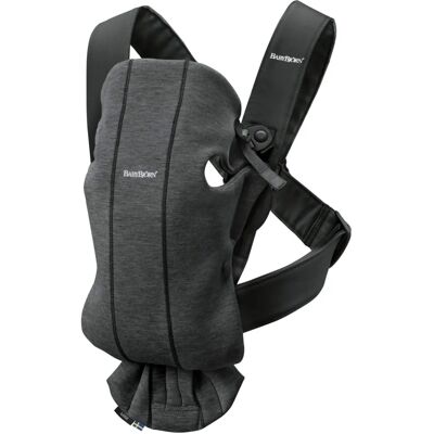 Babybjorn Mini - 3D Jersey charcoal grey Babybjorn Mini - 3D Jersey charcoal grey