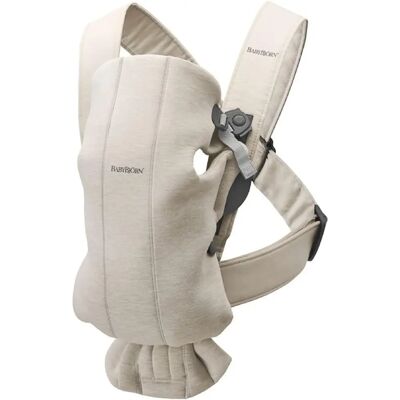 Babybjorn Mini - 3D-Jersey lightbeige Babybjorn Mini - 3D-Jersey lightbeige