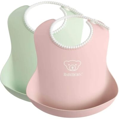 Bavaglini BabyBjörn - Morbidi, Impermeabili, Regolabili - Tipo Baby Bavaglini BabyBjörn - Morbidi, Impermeabili, Regolabili - Tipo Baby