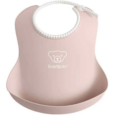 BABYBJÖRN Baby Bib Powder pink - Baby Bib BABYBJÖRN Baby Bib Powder pink - Baby Bib