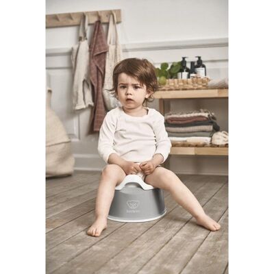BabyBjörn Mądry Urządzenie Toaletowe - Szary/Biały - Toaleta BabyBjörn Mądry Urządzenie Toaletowe - Szary/Biały - Toaleta