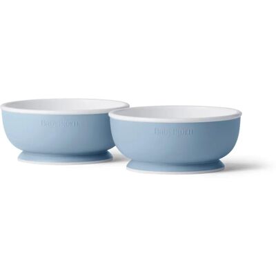 Babybjörn Baby Bowl 2-pack Powder Blue - Baby Bowl Babybjörn Baby Bowl 2-pack Powder Blue - Baby Bowl