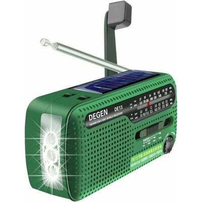 Shining House - DE13 - Solar - Radio de emergencia Shining House - DE13 - Solar - Radio de emergencia
