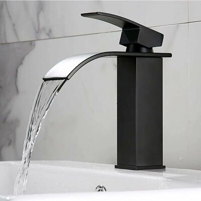 AHLSEN - Black waterfall faucet - Negro - Mate? - Faucet AHLSEN - Black waterfall faucet - Negro - Mate? - Faucet