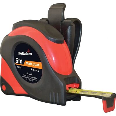 Hultafors BT5ME Big T Pocket Tape - 5m, 19mm, EC Class I Hultafors BT5ME Big T Pocket Tape - 5m, 19mm, EC Class I