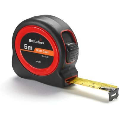 Hultafors - AP5M - 5 m - Schwarz - Maßband Hultafors - AP5M - 5 m - Schwarz - Maßband
