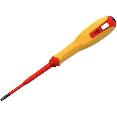 Hultafors T25 x 100mm Izolowany WDE Torx Śrubokręt Hultafors T25 x 100mm Izolowany WDE Torx Śrubokręt